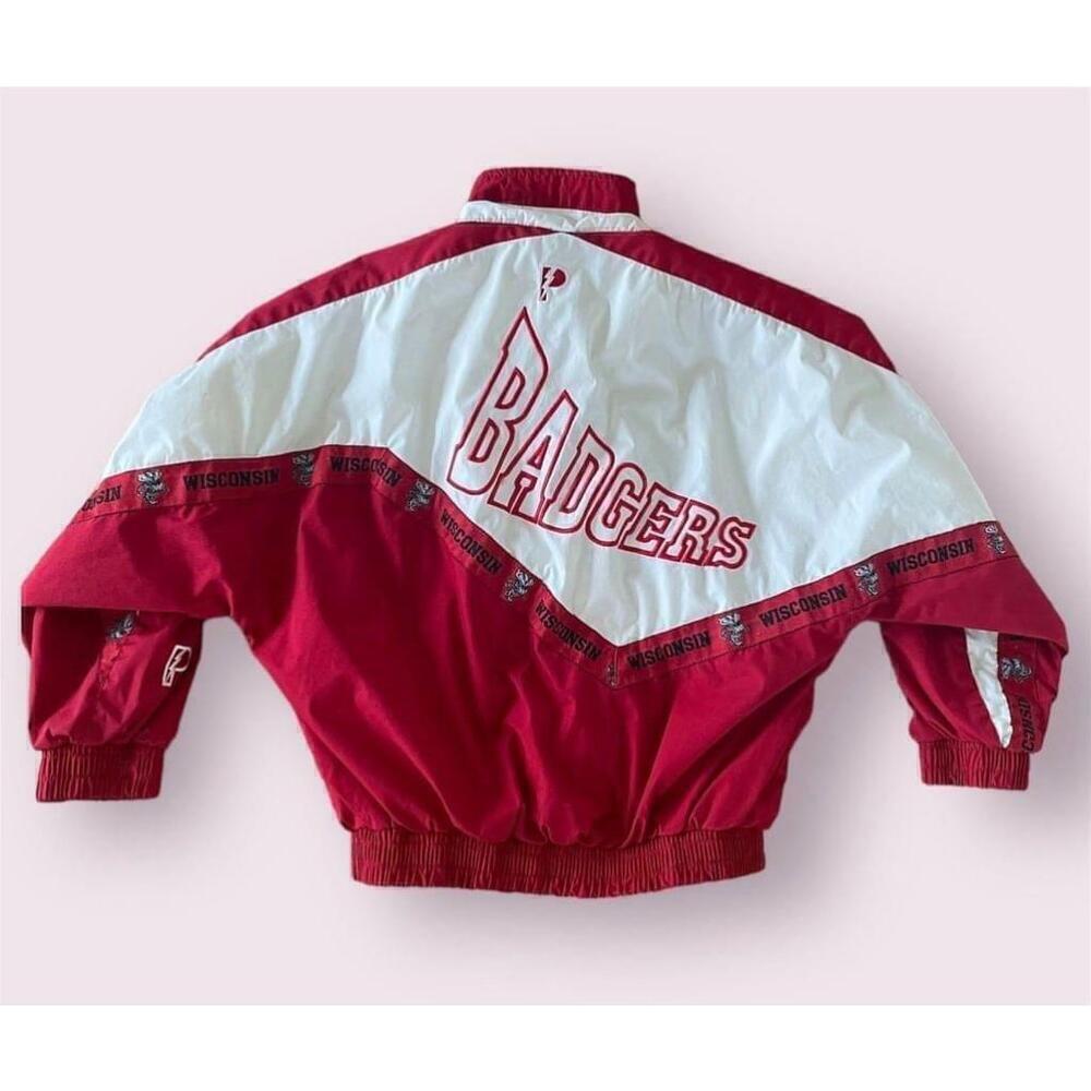 Vintage Pro Player Wisconsin Badgers Child jacket